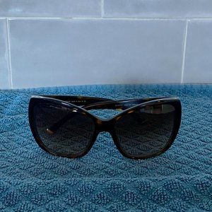 Dolce & Gabbana brown tortoise shell framed sunglasses